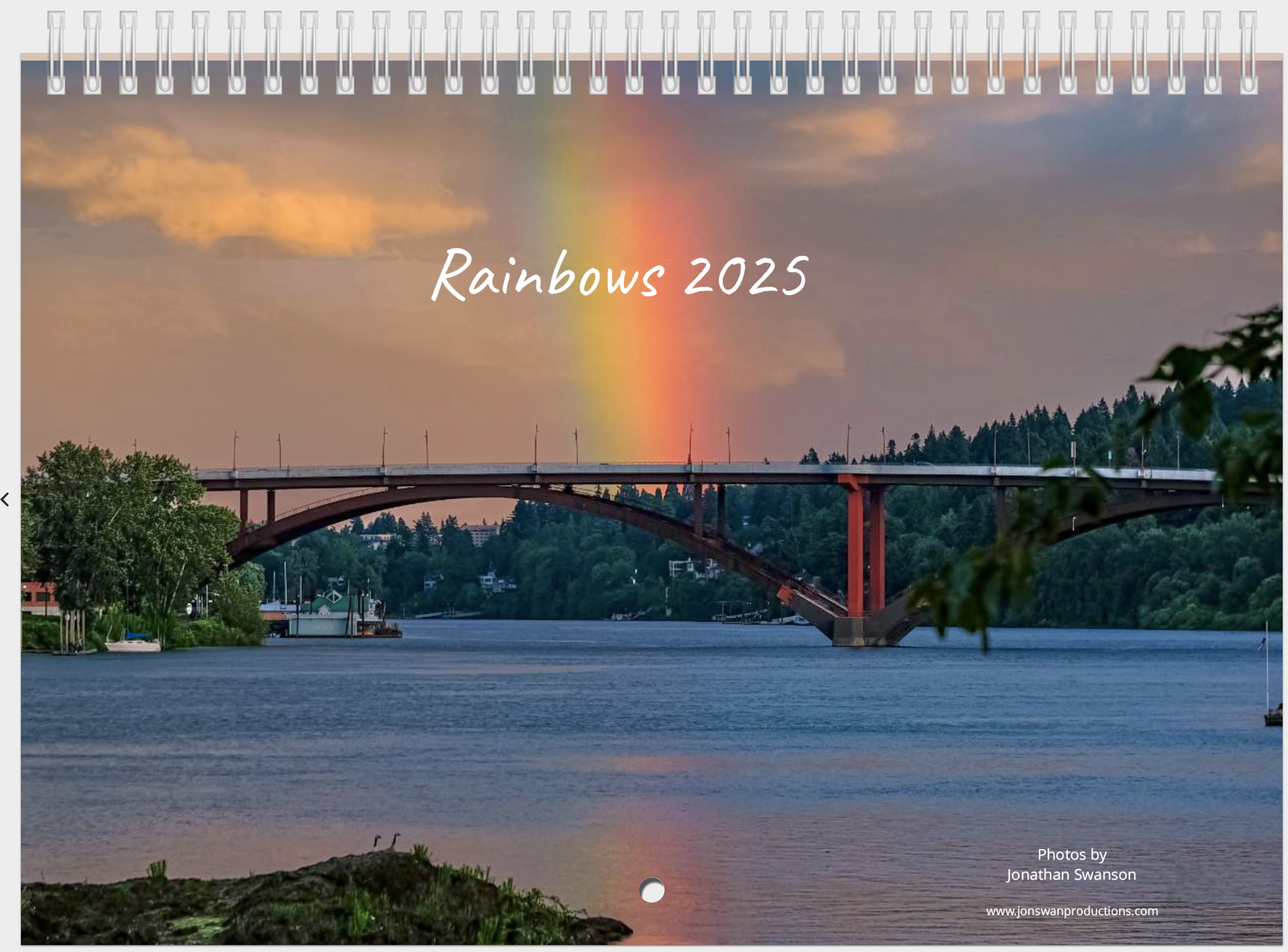 Rainbows 2025 Calendar